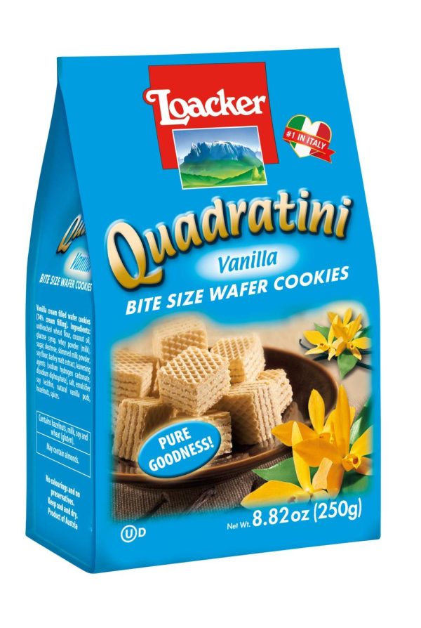 Loacker Quadratini Vanilla 8.82oz 6ct